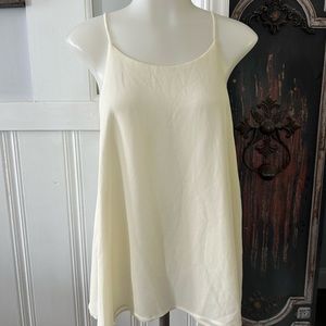 Adrienne Ivory Tank Size M